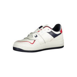 CHAUSSURES DE SPORT POUR HOMMES TOMMY HILFIGER BLANCHES