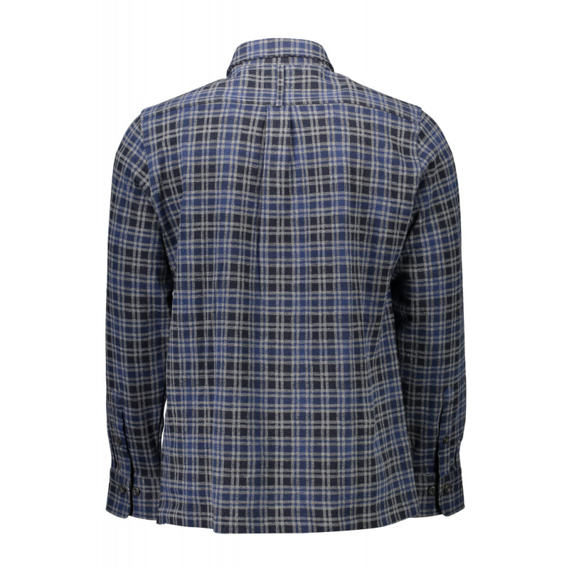 CHEMISE HOMME GANT BLEUE À MANCHES LONGUES