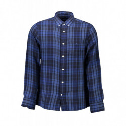 GANT MEN'S BLUE LONG SLEEVE SHIRT