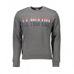 US POLO SWEATSHIRT WITHOUT ZIP MAN GRAY