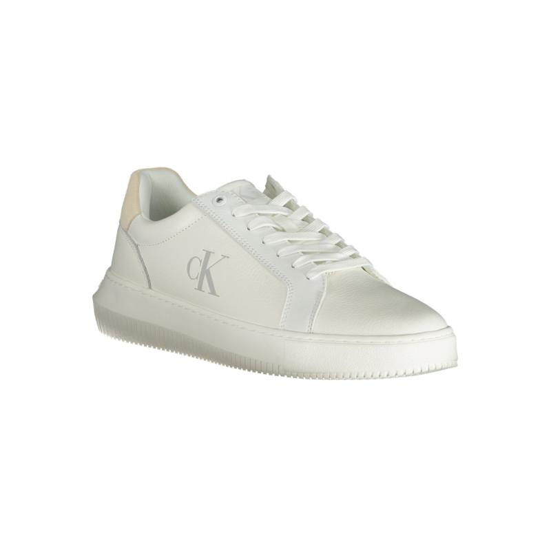 CHAUSSURES DE SPORT POUR HOMMES CALVIN KLEIN BLANCHES