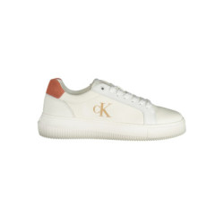 CHAUSSURES DE SPORT POUR FEMMES CALVIN KLEIN BLANCHES