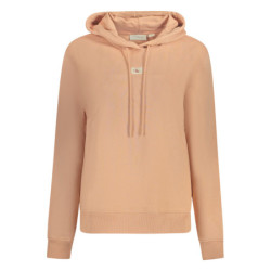 SUDADERA CALVIN KLEIN SIN CREMALLERA MUJER ROSA