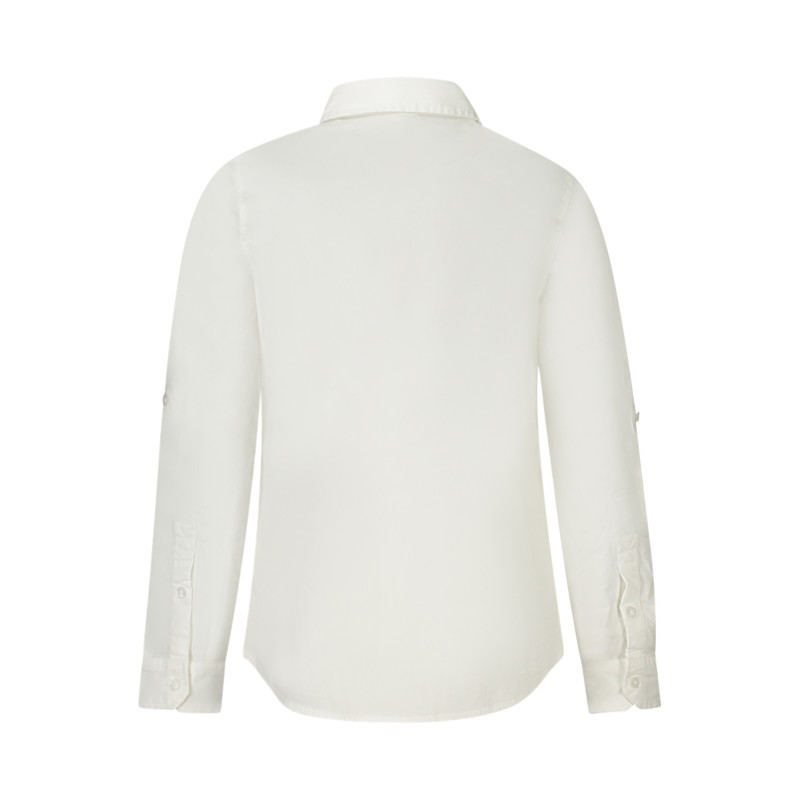 GUESS JEANS LANGARMHEMD KINDER WEISS