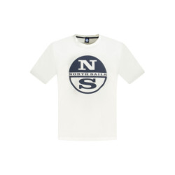 NORTH SAILS KURZARM-T-SHIRT HERREN WEISS