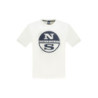 CAMISETA MANGA CORTA NORTH SAILS HOMBRE BLANCA