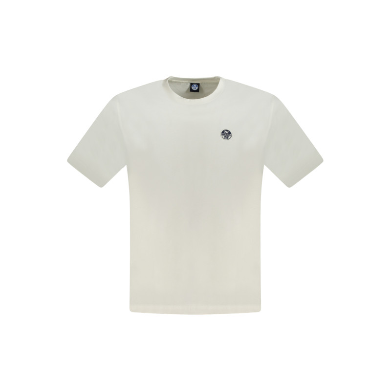 CAMISETA MANGA CORTA NORTH SAILS HOMBRE BLANCA