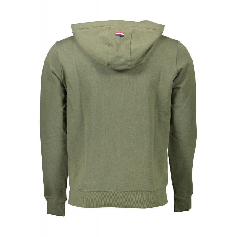 US POLO GREEN MAN SWEATSHIRT MIT REISSVERSCHLUSS