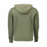 SWEAT-SHIRT HOMME US POLO VERT AVEC ZIP