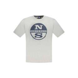 T-SHIRT À MANCHES COURTES NORTH SAILS HOMME GRIS