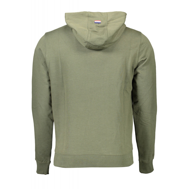 US POLO SWEATSHIRT WITHOUT ZIP MAN GREEN