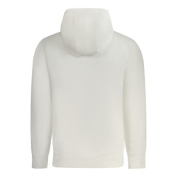 CALVIN KLEIN MEN'S ZIP-UP SWEATSHIRT WHITE