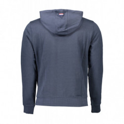 US POLO HERREN SWEATSHIRT BLAU MIT REISSVERSCHLUSS