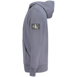 CALVIN KLEIN SWEATSHIRT OHNE REISSVERSCHLUSS HERREN BLAU