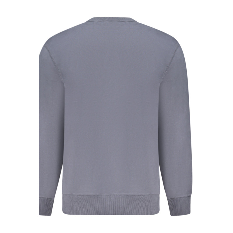 SWEAT-SHIRT CALVIN KLEIN SANS ZIP HOMME BLEU