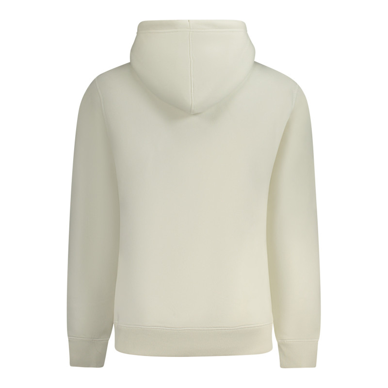 SWEAT-SHIRT ZIPPÉ POUR HOMMES CALVIN KLEIN BLANC