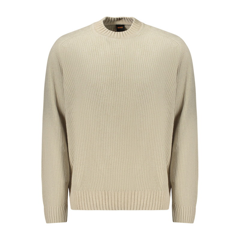 HUGO BOSS MEN'S SWEATER BEIGE