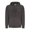Sweat-shirt zippé noir pour homme Calvin Klein