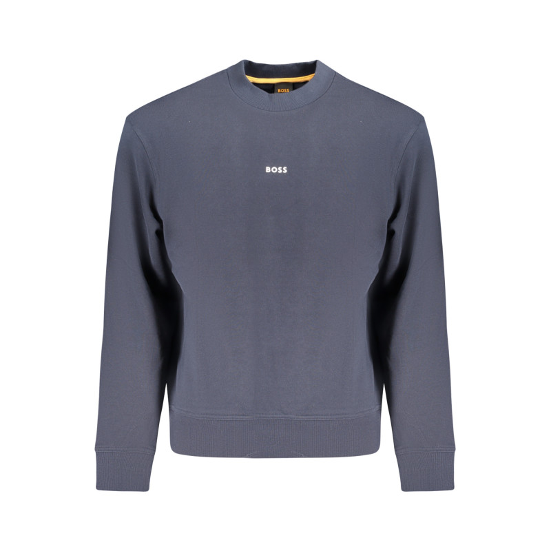 Sweat-shirt zippé bleu pour homme HUGO BOSS