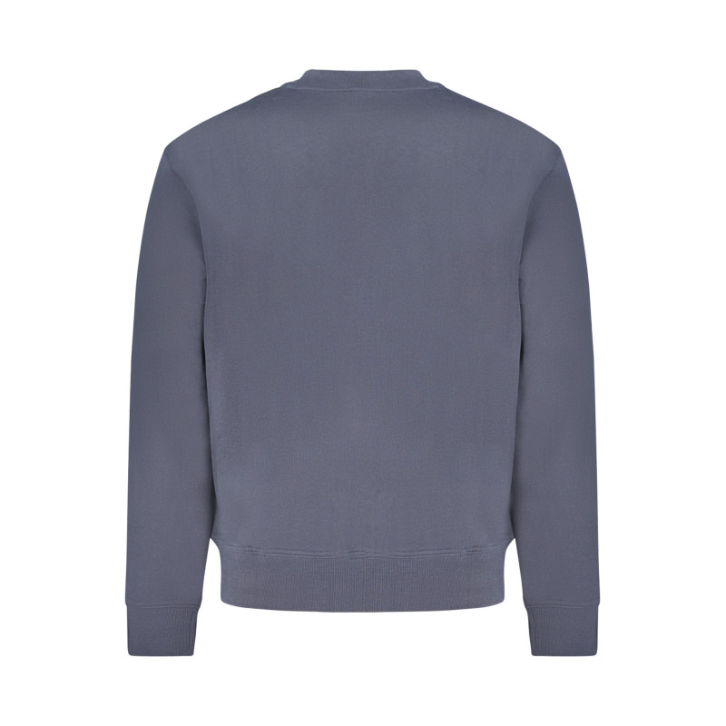 HUGO BOSS MEN'S BLUE ZIP-UP SWEATSHIRT
