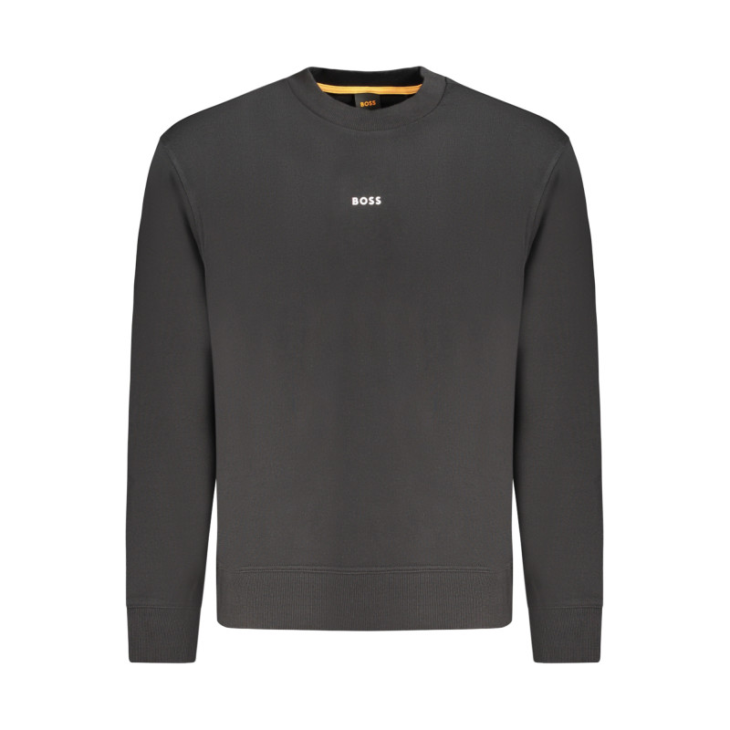 SUDADERA HUGO BOSS CON CREMALLERA NEGRA PARA HOMBRE