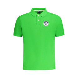 NORTH SAILS MEN'S SHORT SLEEVE POLO GREEN