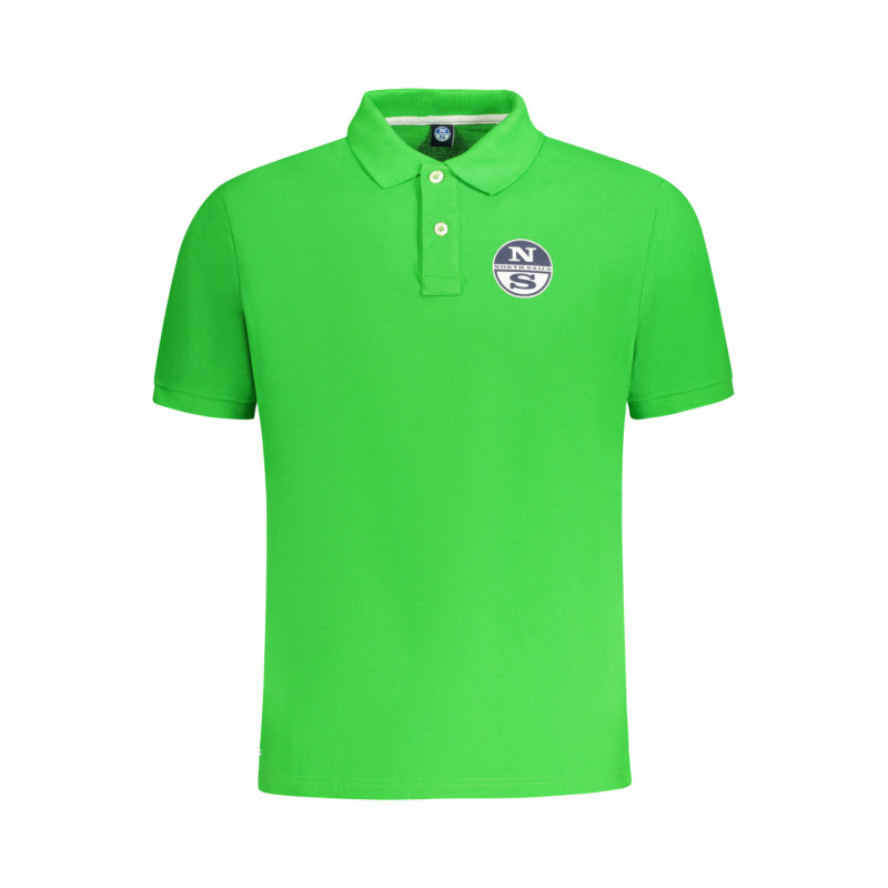 NORTH SAILS MEN'S SHORT SLEEVE POLO GREEN