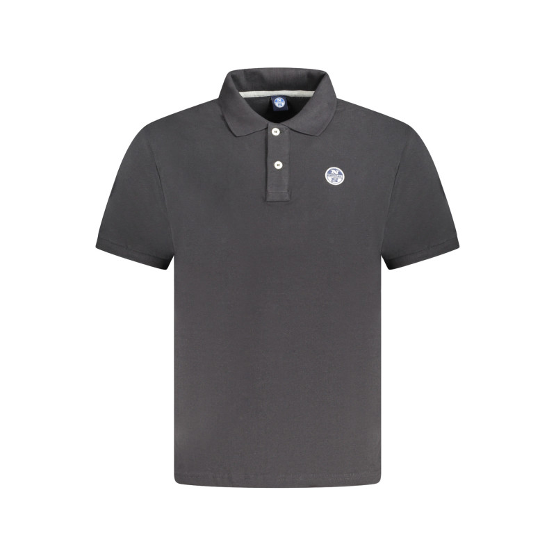 NORTH SAILS HERREN KURZARM POLO SCHWARZ