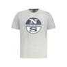 CAMISETA MANGA CORTA NORTH SAILS HOMBRE GRIS
