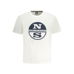 T-SHIRT À MANCHES COURTES NORTH SAILS HOMME BLANC