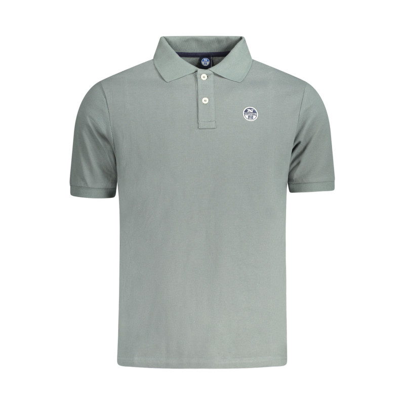 NORTH SAILS MEN'S SHORT SLEEVE POLO GREEN
