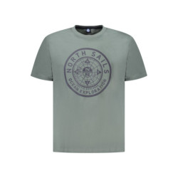 NORTH SAILS T-SHIRT MANICHE CORTE UOMO VERDE