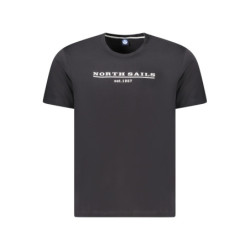 CAMISETA MANGA CORTA NORTH SAILS HOMBRE NEGRA