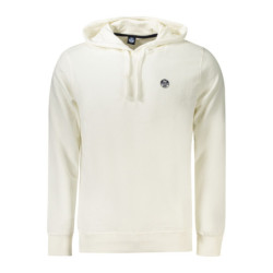 NORTH SAILS HERREN SWEATSHIRT MIT ZIP WEISS