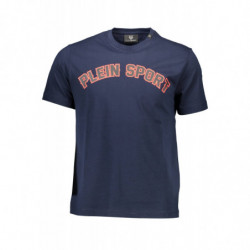 T-SHIRT MANCHES COURTES HOMME PLEIN SPORT BLEU