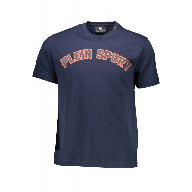 T-SHIRT MANCHES COURTES HOMME PLEIN SPORT BLEU