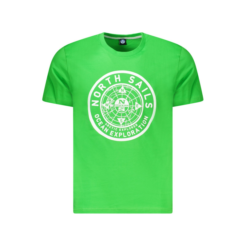 NORTH SAILS T-SHIRT MANICHE CORTE UOMO VERDE