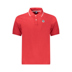 POLO MANGA CORTA PARA HOMBRE NORTH SAILS ROJO