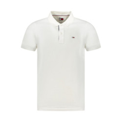 POLO TOMMY HILFIGER MANCHES COURTES HOMME BLANC