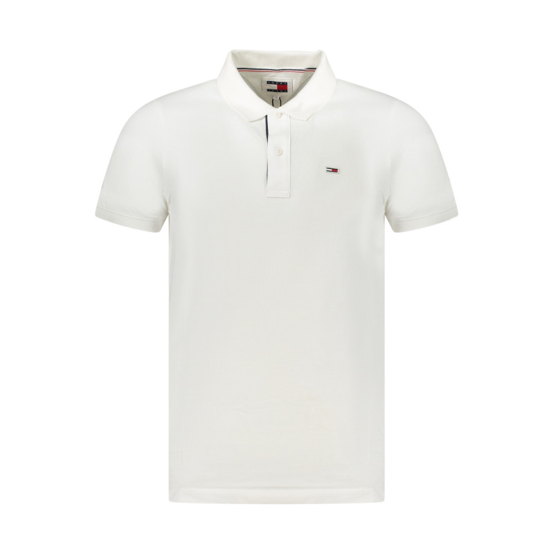 POLO TOMMY HILFIGER MANGA CORTA HOMBRE BLANCO