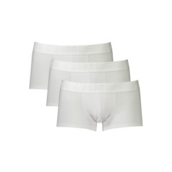 BIKKEMBERGS HERREN BOXERSHORTS WEISS