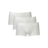 BIKKEMBERGS HERREN BOXERSHORTS WEISS