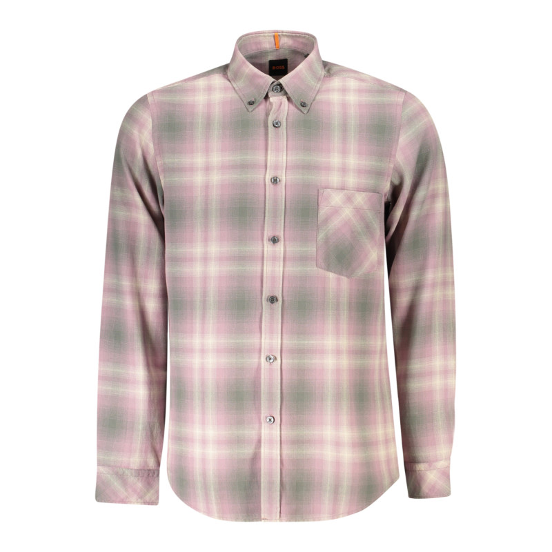 CAMISA HUGO BOSS MANGA LARGA HOMBRE ROSA
