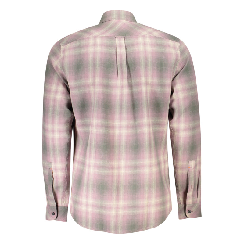 HUGO BOSS CAMICIA MANICHE LUNGHE UOMO ROSA