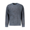 HUGO BOSS HERREN SWEATSHIRT MIT ZIP-UP BLAU