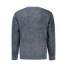 HUGO BOSS HERREN SWEATSHIRT MIT ZIP-UP BLAU