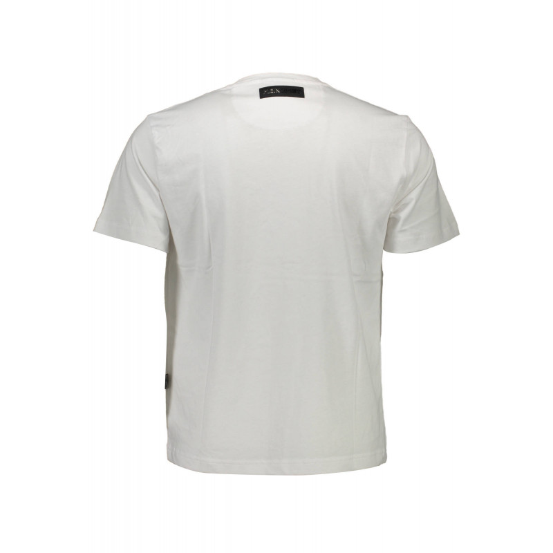 T-SHIRT MANCHES COURTES HOMME PLEIN SPORT BLANC