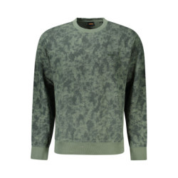 HUGO BOSS SWEATSHIRT WITHOUT ZIP MEN GREEN