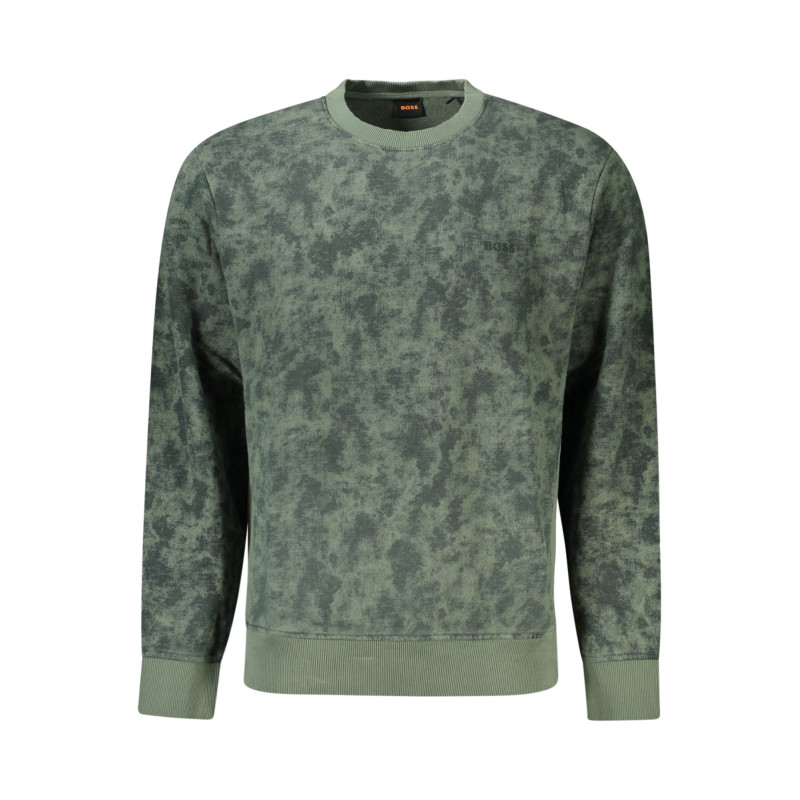 SUDADERA HUGO BOSS SIN CREMALLERA HOMBRE VERDE