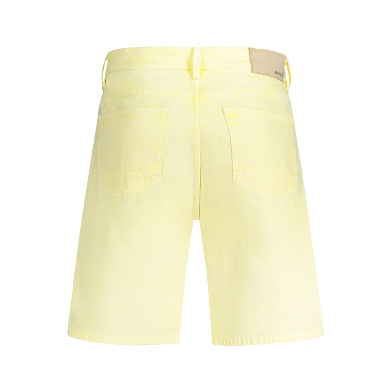 HUGO BOSS JEANS SHORT MEN YELLOW